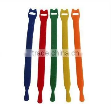 DURABLE CUSTOM LOGO Hook and Loop NYLON CABLE TIES