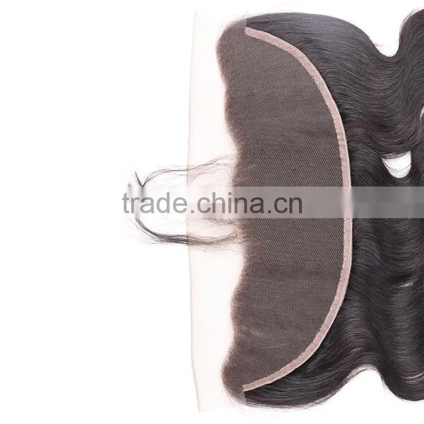 Ear to Ear Frontal Lace Closure With Baby Hair 13"*4" Body Wave Virgin Brazilian Hair Lace Closure photo-4