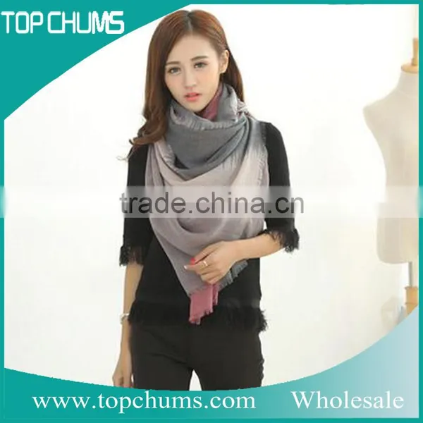 Wholesale Printing New Fashion Type of Women Cotton Scarf photo-6