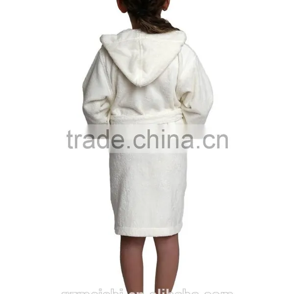 Hot Selling Wholesale Welsoft 100% Cotton Baby Bathrobe Sleeveless Bathrobe photo-2