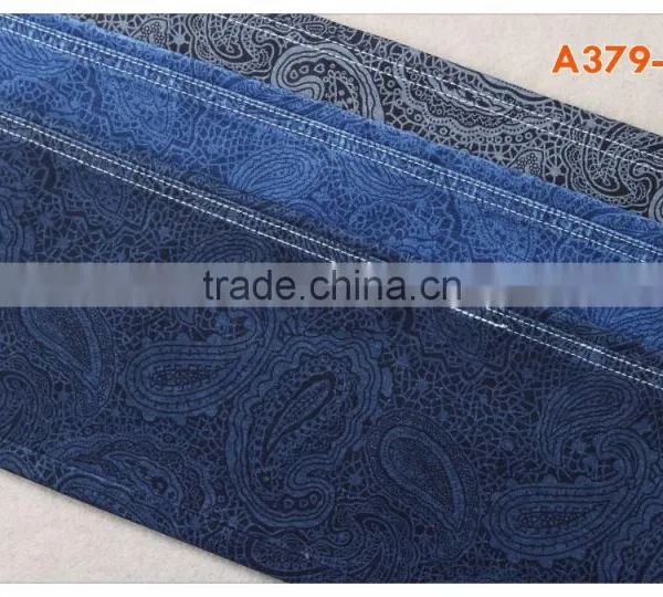 A379-B-Y Printed Denim Fabric for All Kinds of Jeans photo-6