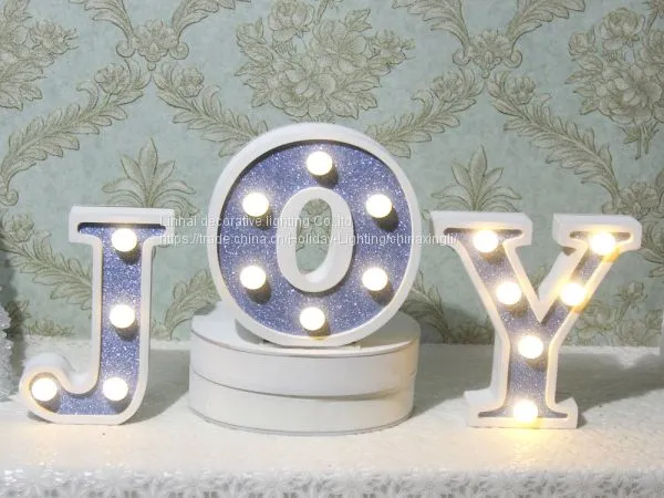 Linhai Colorful Led Wooden Letter Lighting Party Backdrop Light Decoration