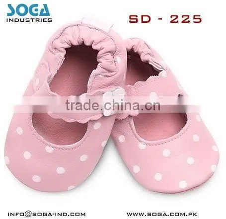 Adorable Baby Shoes With Spotty Dotty Style
