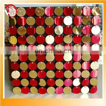 Shiny Bling Bling Amazing Sequin Glitter Wall Interior Wall Panels photo-3