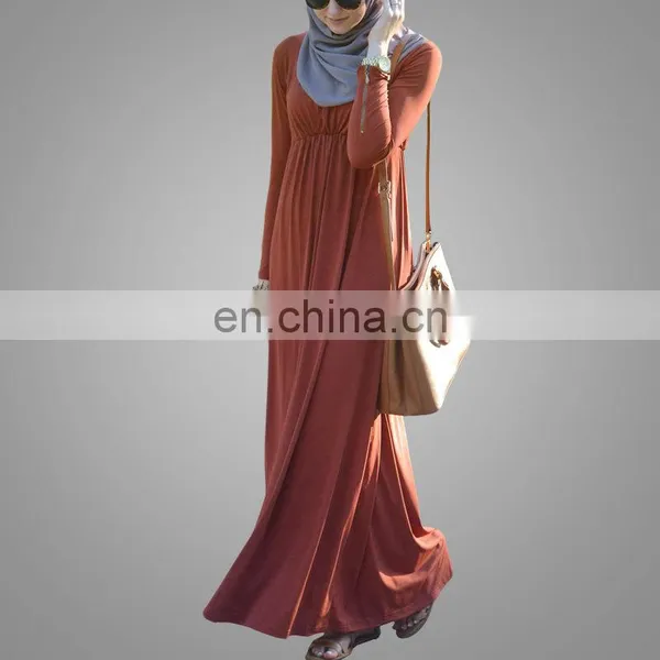 OEM China Supplier Abaya Latest Design Ethic Muslim Dress Muslim Long Sleeve Maxi Dress photo-5
