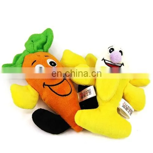 Latest Creative 3 PCS Pet Supplies Cat and Dog Cartoon Fruit Wear-resistant Interactive Cute Toy, Random Delivery photo-2