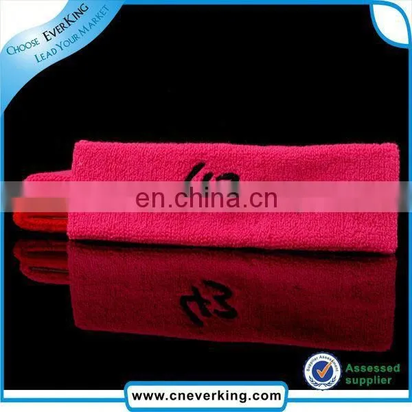 Custom Cheap Cotton Embroidery Arm Sweatband Factory Wholesale photo-3