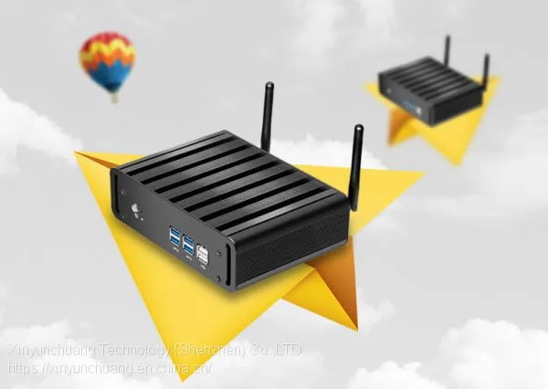2018 Hot ! Intel Core I5 Mini PC Industrial Computer With WIFI Network Card Industrial Fanless Computer photo-3