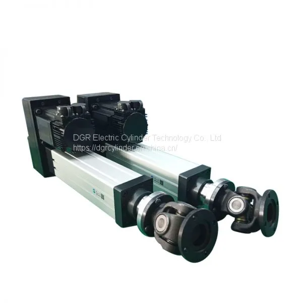 Lead Screw Lifting Servo Electric Cylinder High Response Long Life Electric Linear Actuator for Test Equipment photo-4