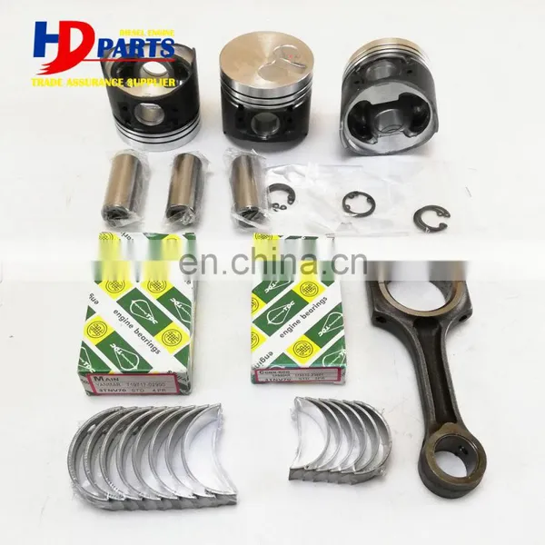 Engine Parts 3TNV70 3TNV76 Rebuild Kit Cylinder Liner Kit for Excavator photo-2