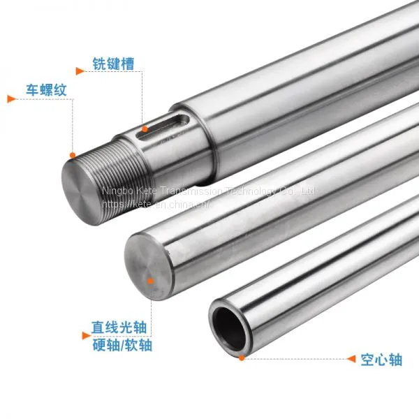 2015 Best Sale Mechanical Parts Chrome Hardened Linear Bearing Shaft 8mm for Glass Manufacturing Device photo-3