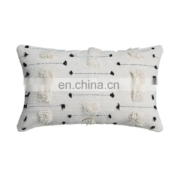 Wholesale Designer Custom Throw Cushion Cover Decorative Tufted Sofa Cushion Cover photo-5