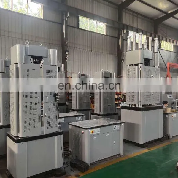WE-1000D 1000KN Digital Display Hydraulic Universal Testing Machine With 50KN Load Cell photo-5
