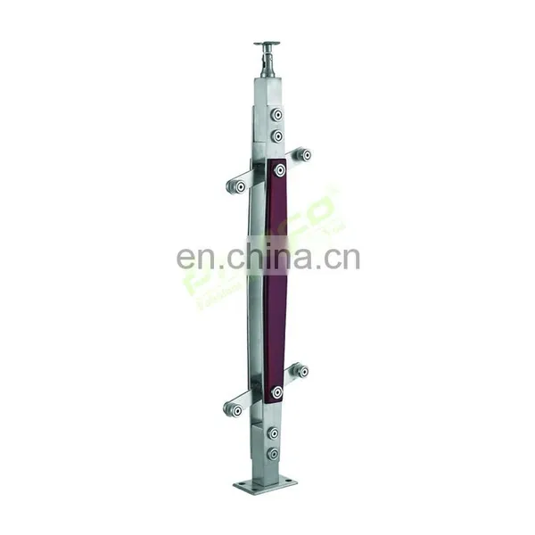 Hot Sale Post Sus 304 316 Balcony Glass Balustrade Stainless Steel Railing Supplier In China photo-2