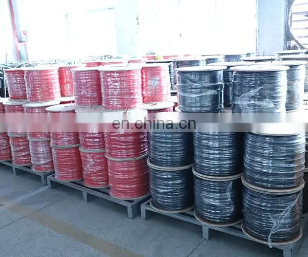 DC System PV Solar Cable 4mm 6mm Twin Core Xlpe Insulated Tinned Copper Solar Cable Price Per Meter photo-7