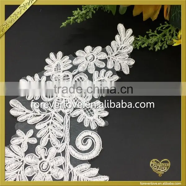 Elastic Crocchet Lace Ribbon Edged For Garments FLL-065 photo-2