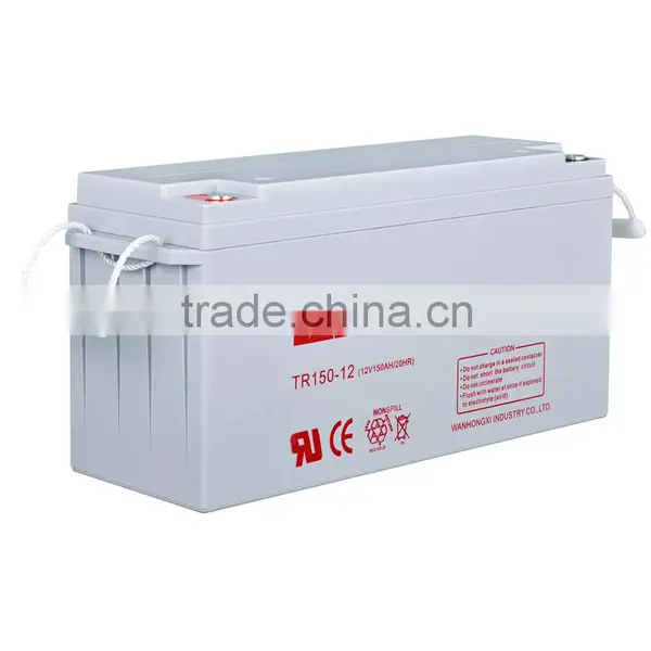 12v Voltage and UPS Usage Battery 12V150AH Deep Cycle Battery photo-3