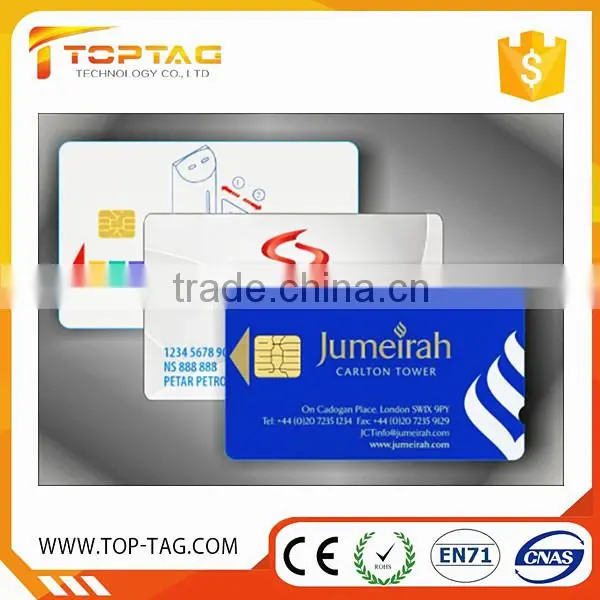 Blank Pvc Contact ic Smart Card Various Chip Options Card Hot Selling Professional Printing Contact Smart Card photo-2