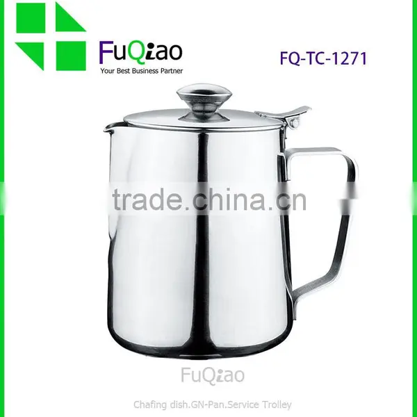 Good Suppliers OEM Service Kitchenware Dinkware 400ml Stainless Steel Milk Cup photo-2