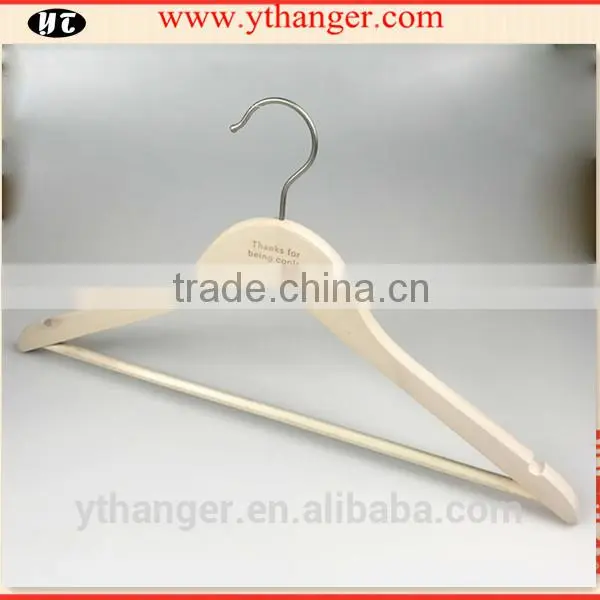 Black Home and Hotel Usage Thin Flat Wooden Hanger for Clothes Most Popular Supplier's Choice photo-4