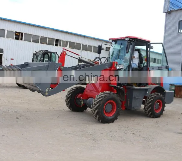 4 Wheeled Terrian Concrete 1.5 Ton ZL-15 915 Farm Mini Front Loaders photo-4