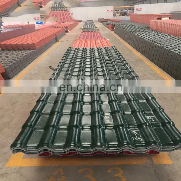 Composite Plastic Synthetic Roofing Tile Panel Vinyl 80mm Material photo-5