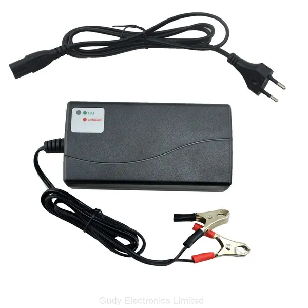 AC/DC Power Adapter 11V 2A Charger for 3 Cell LiFePO4 Battery Packs