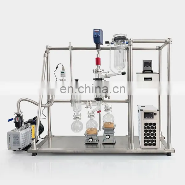 High Precision Short Path Wiped Film Evaporator Molecular Distillation photo-4