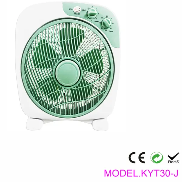 12inch Box Fan With Timer Square Box Fan（Wechat:13510231336）