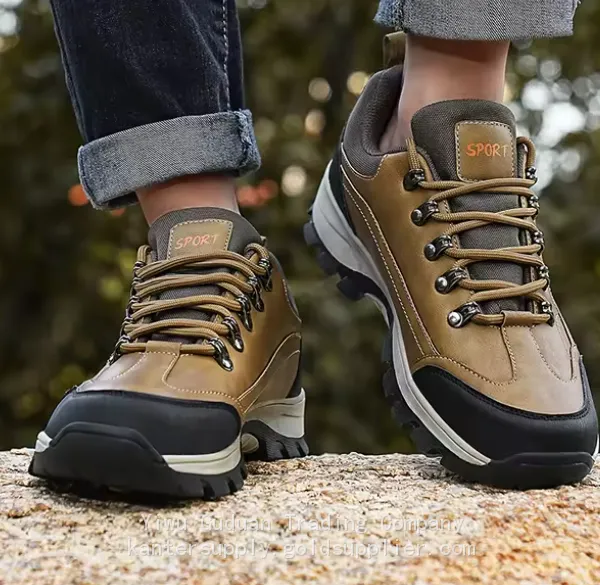 High Quality Waterproof Non-slip Fashion Men's Running Shoes Top Sneakers Men's Footwear Sneakers photo-3