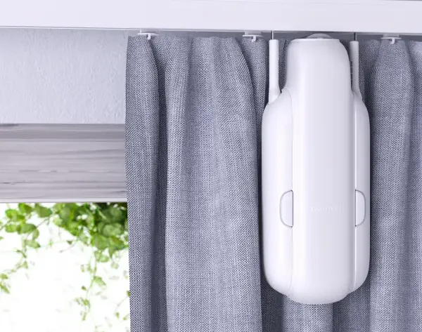 WiFi Smart Curtain Remote Control Motor Smart Home Electric Curtain Customized Track Length Support Alexa Voice photo-3