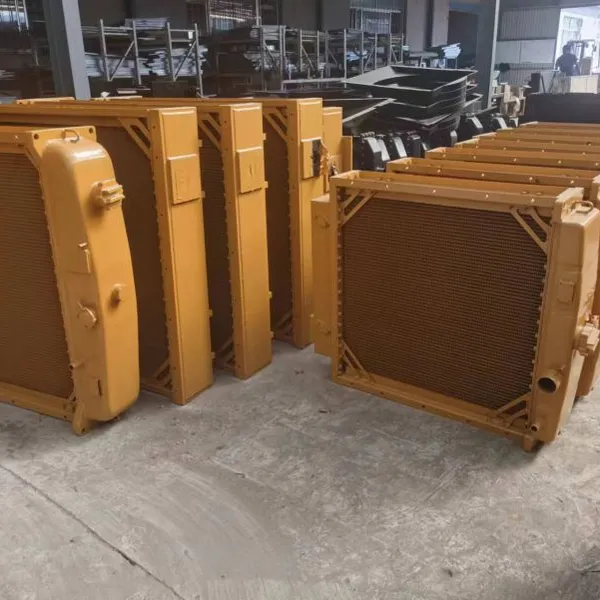 High Quality Komatsu CAT Hitachi Daewoo Doosan Kobelco Hyundai Excavator Radiator Bulldozer Radiator Excavator Intercooler photo-4