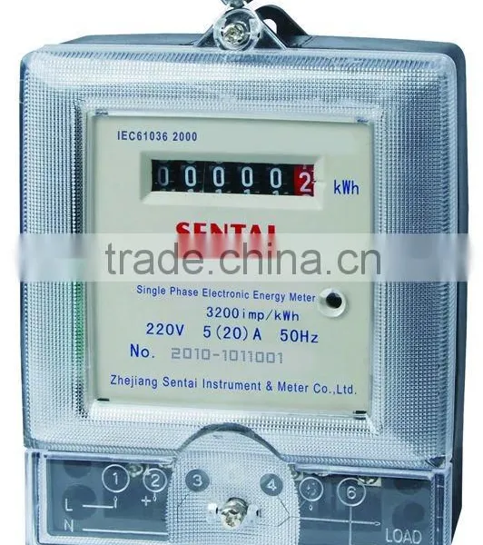 DDS833 Single Phase Electronic Energy Meter