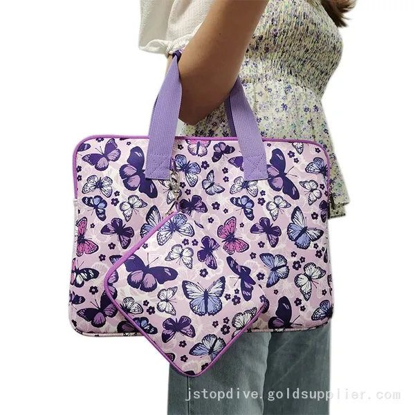 Customized 15.6 Inch Neoprene Laptop Sleeve Handbag photo-4