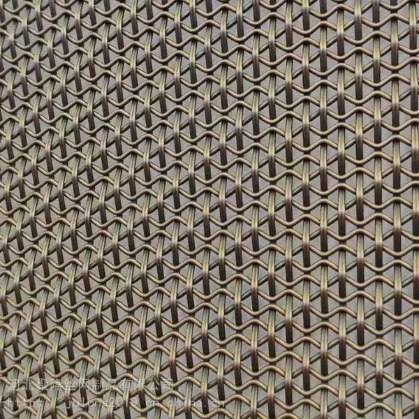 Architectural Stainless Steel Textured Wire Mesh for Decoration