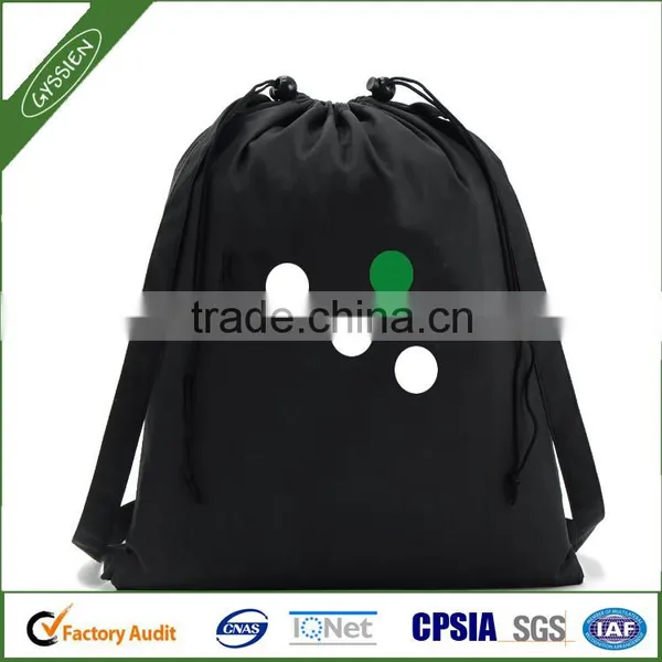 Custom Cheap Promotional Canvas Drawstring Bag/Wholesale Cotton Drawstring Bag/Waterproof Custom Polyester Nylon Drawstring Bag photo-3