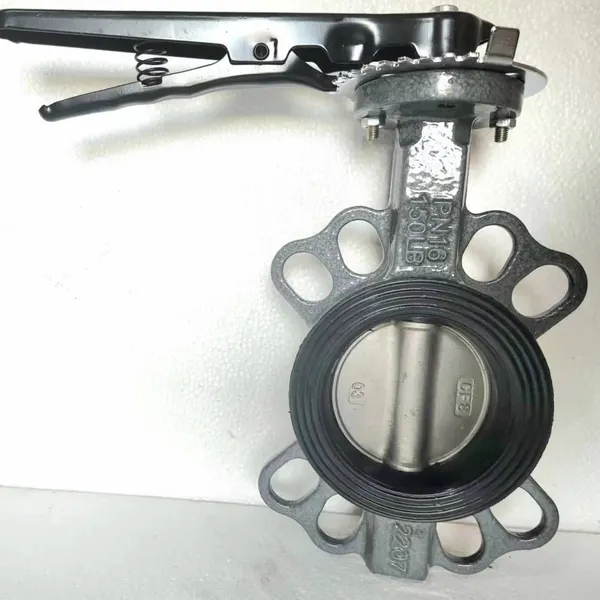 Tyco Butterfly Valve, Advantageously Supplied Rubber-lined Carbon Steel Manual Valve D71x3 - 16c, Pinless 304/2507 photo-3