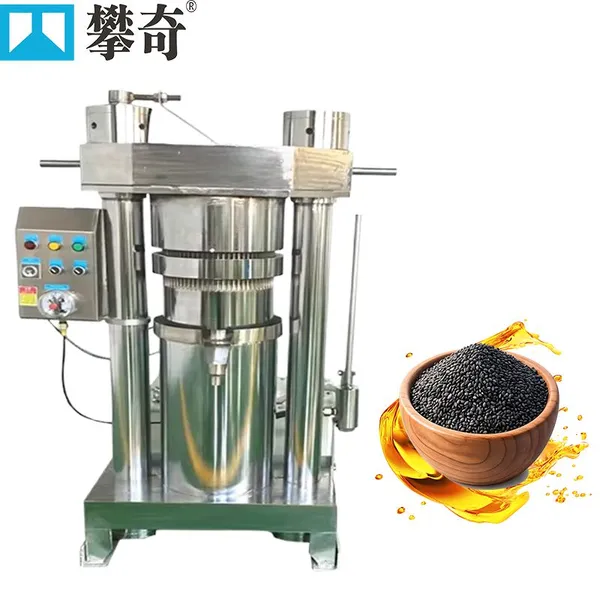 Hydraulic Oil Press Machine for Olive/Rapeseed/Sunflower with 0.5-1.5mm Filter Screen