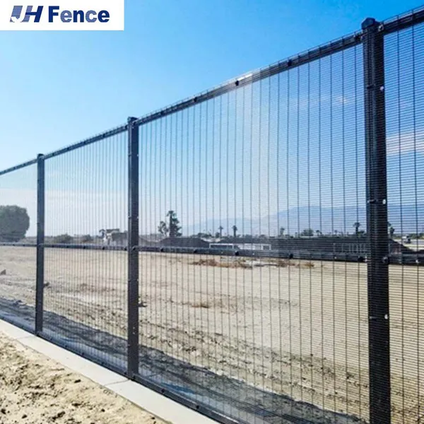 Customized South Africa Powder Coated Clear View 358 Anti Climb Railway Perimeter Welded Metal Wire Mesh Fencing photo-6