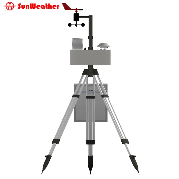 Weather Station: PC-6 Portable Automatic Weather Station, Rainfall, Solar Radiation, Carbon Dioxide, Evaporation, Environmental Temperature& Humidity photo-4
