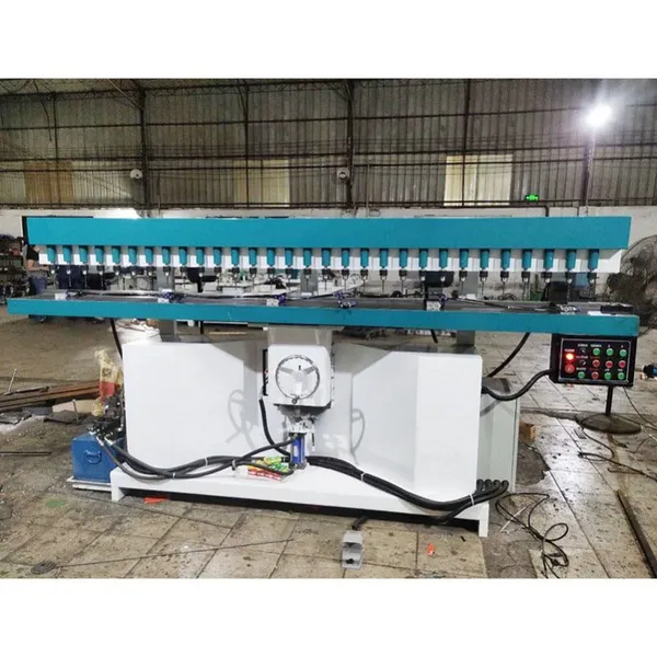 Vertical Drilling Machine, Multi-head Wood Drilling, Suitable for Aluminum and Wood, Security Grille Pipe Drilling