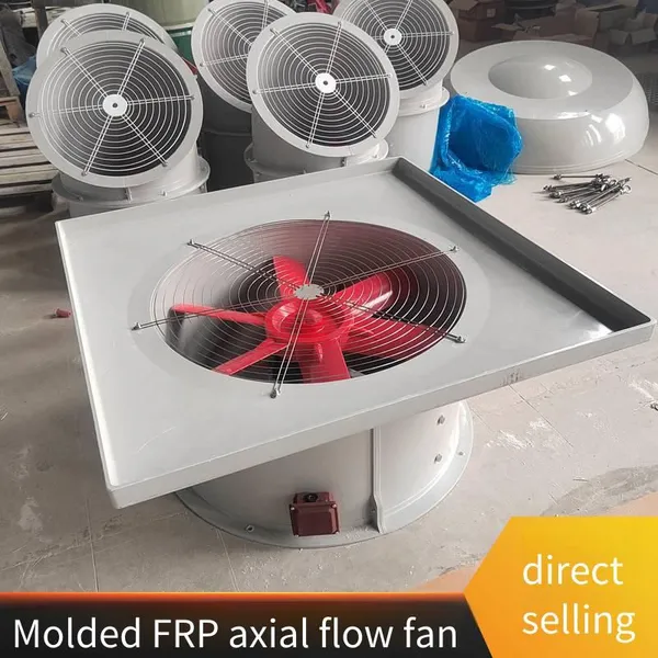 20,000 Air Volume Roof Exhaust Fan, Frp Fan, Anti-corrosion and Low Noise, Explosion-proof Roof Fan photo-4
