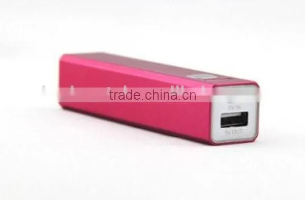 Lipstick Power Bank 2600mAh Promotion Gift Mini Power Bank for Festival photo-2