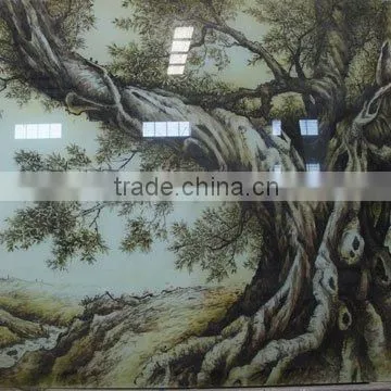Decorative Laminated Glass With BS6206,AS/BZS2208,EN12150