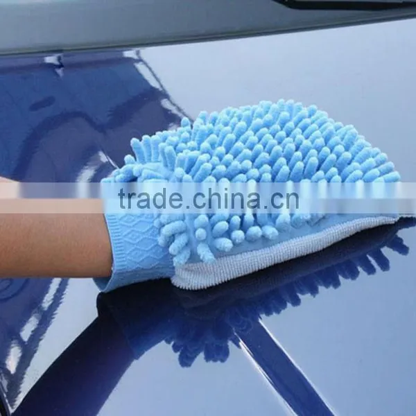 Super Mitt Microfiber Chenille Car Washing Cleaning Glove photo-2