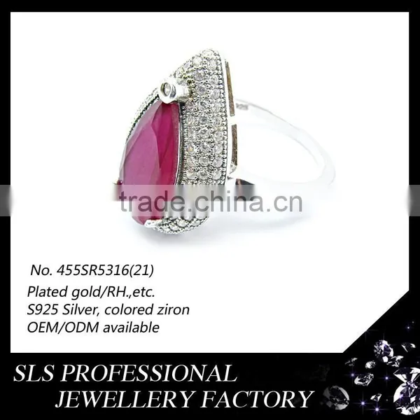 2015 New Style Africa 925 Silver Jewelry Sets Big Wedding Custom Jewelry Set photo-6