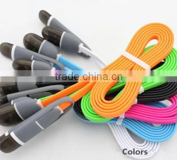 Flat Magnetic Snake 2-in-1 Micro Cable photo-4