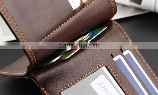 Baellerry New Fine PU Leather pu Leather Men's Wallet With Coin Bag photo-6