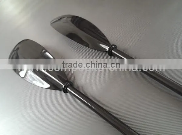 Hot Sale Carbon Fiber Kayak Paddle With 3k Weave Finish for Water Sporters photo-3