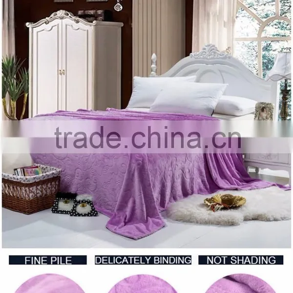Promotion Gift Bulk Wholesale Fleece Blanket photo-6
